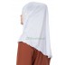Jersey Instant Hijab - White